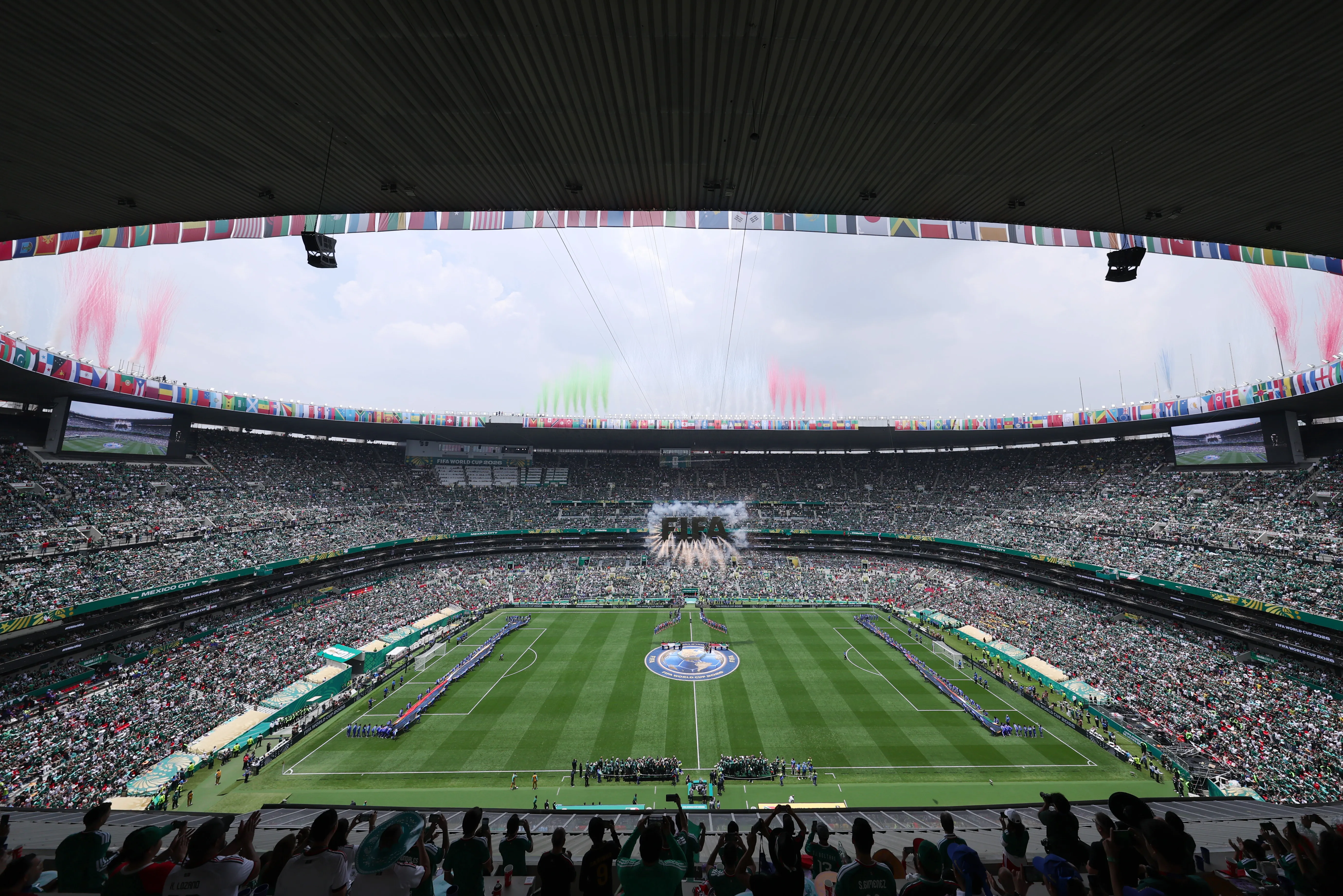 El Estadio Azteca abrió el Mundial 2026. (Foto: Getty)