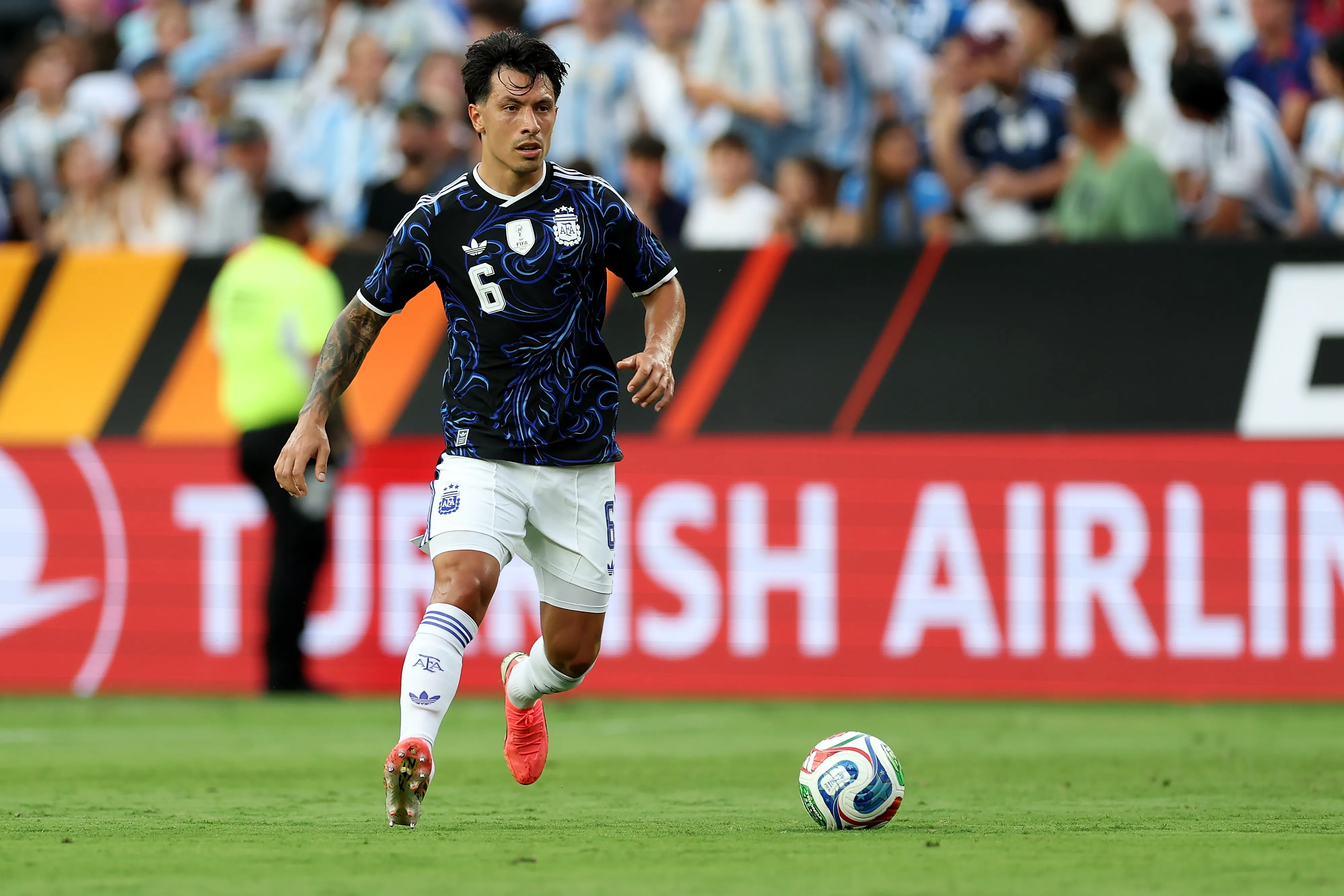Lisandro Martínez, defensor de la Selección Argentina. (Getty Images)