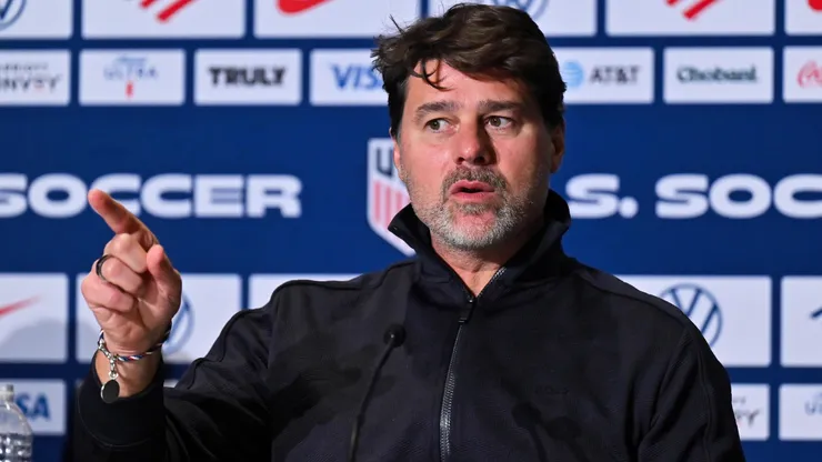 Mauricio Pochettino, DT de Estados Unidos.