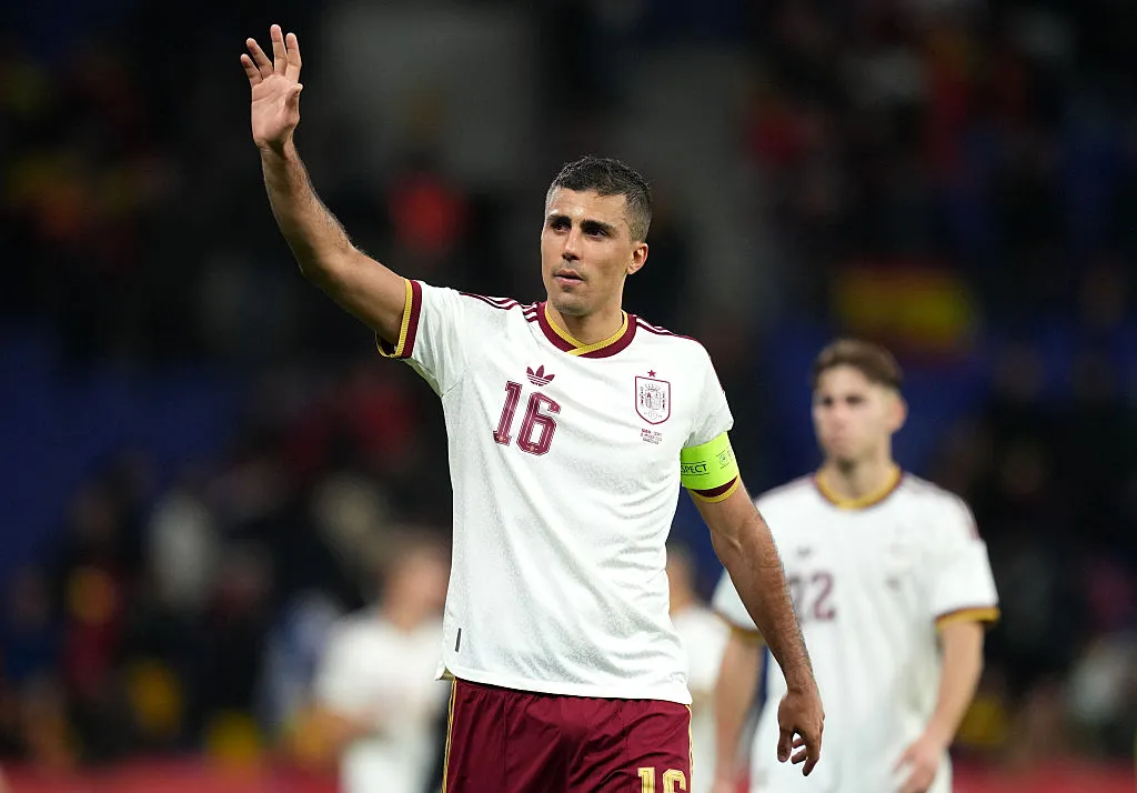 Rodri será el capitán de España en el Mundial 2026. (Getty)
