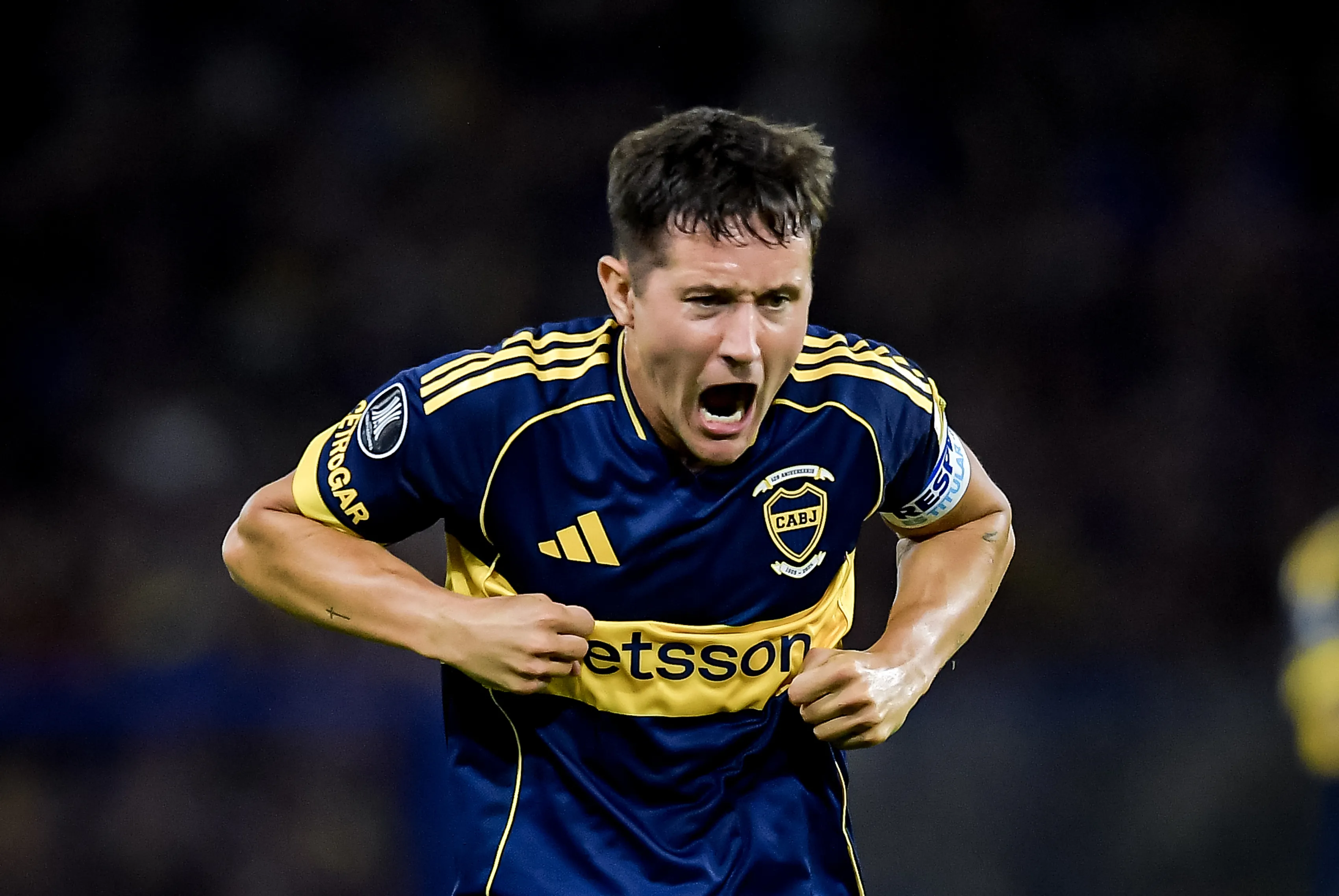 Ander Herrera, español durante su estadía en Boca. (Getty Images)