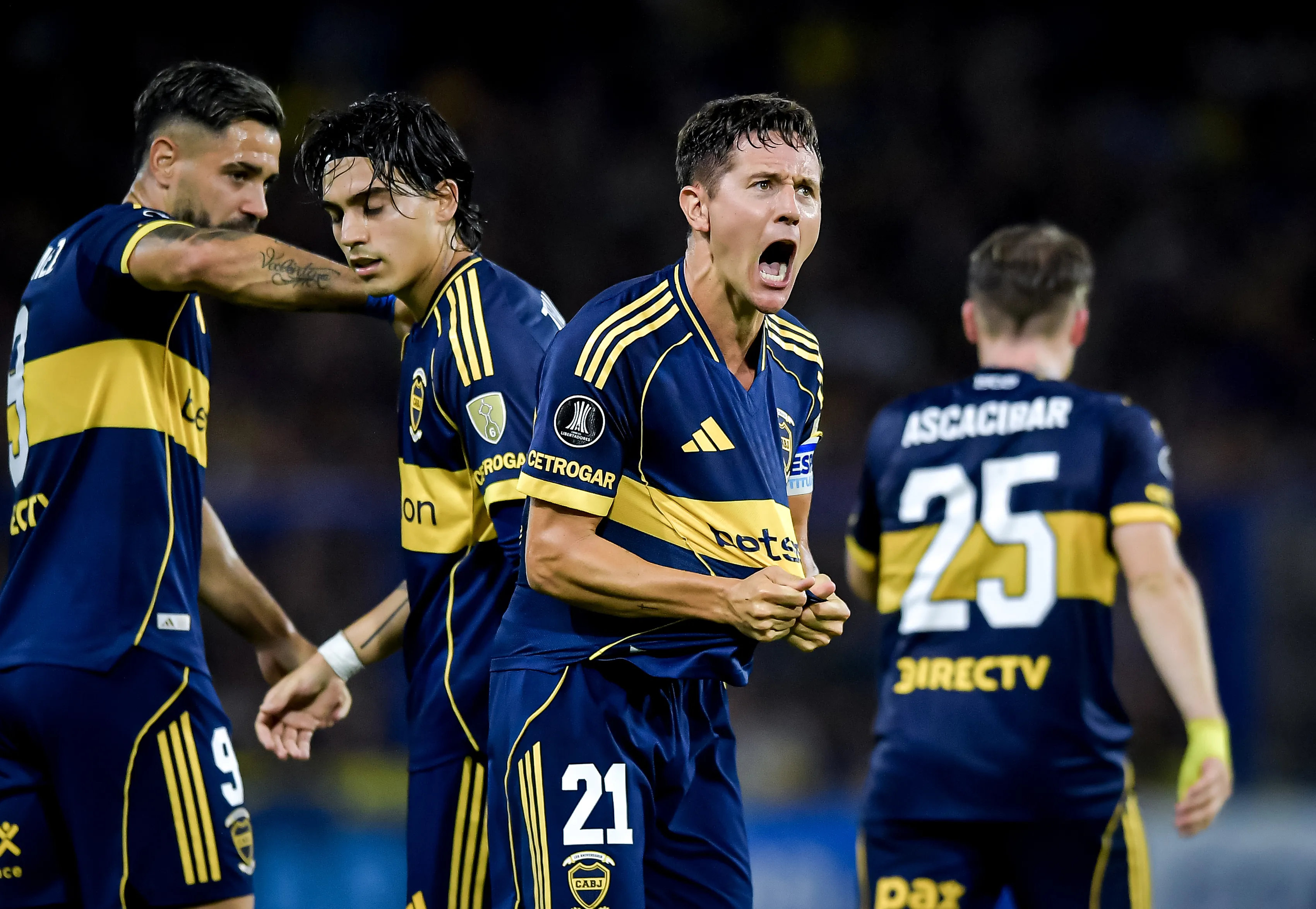 Ander Herrera, español durante su estadía en Boca. (Getty Images)