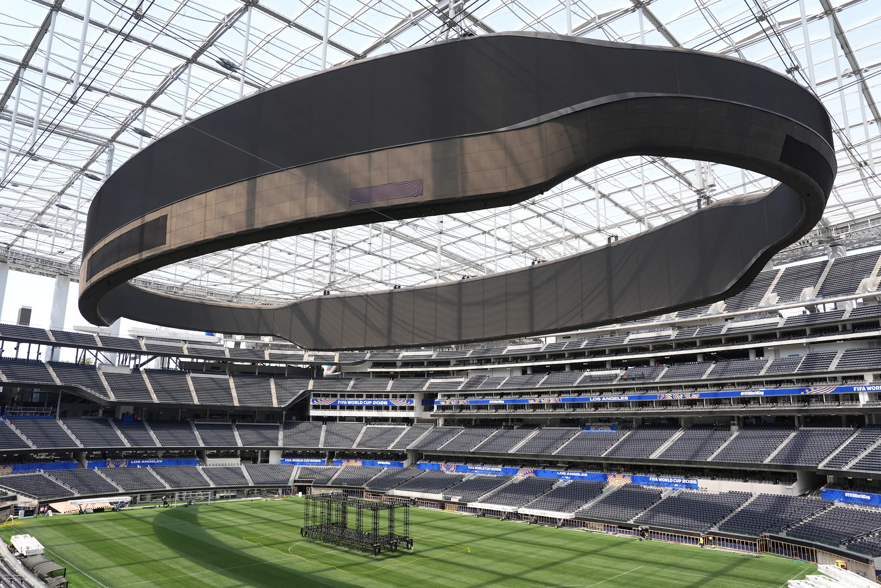 El Sofi Stadium será la sede del debut de Estados Unidos en el Mundial (Getty Images).