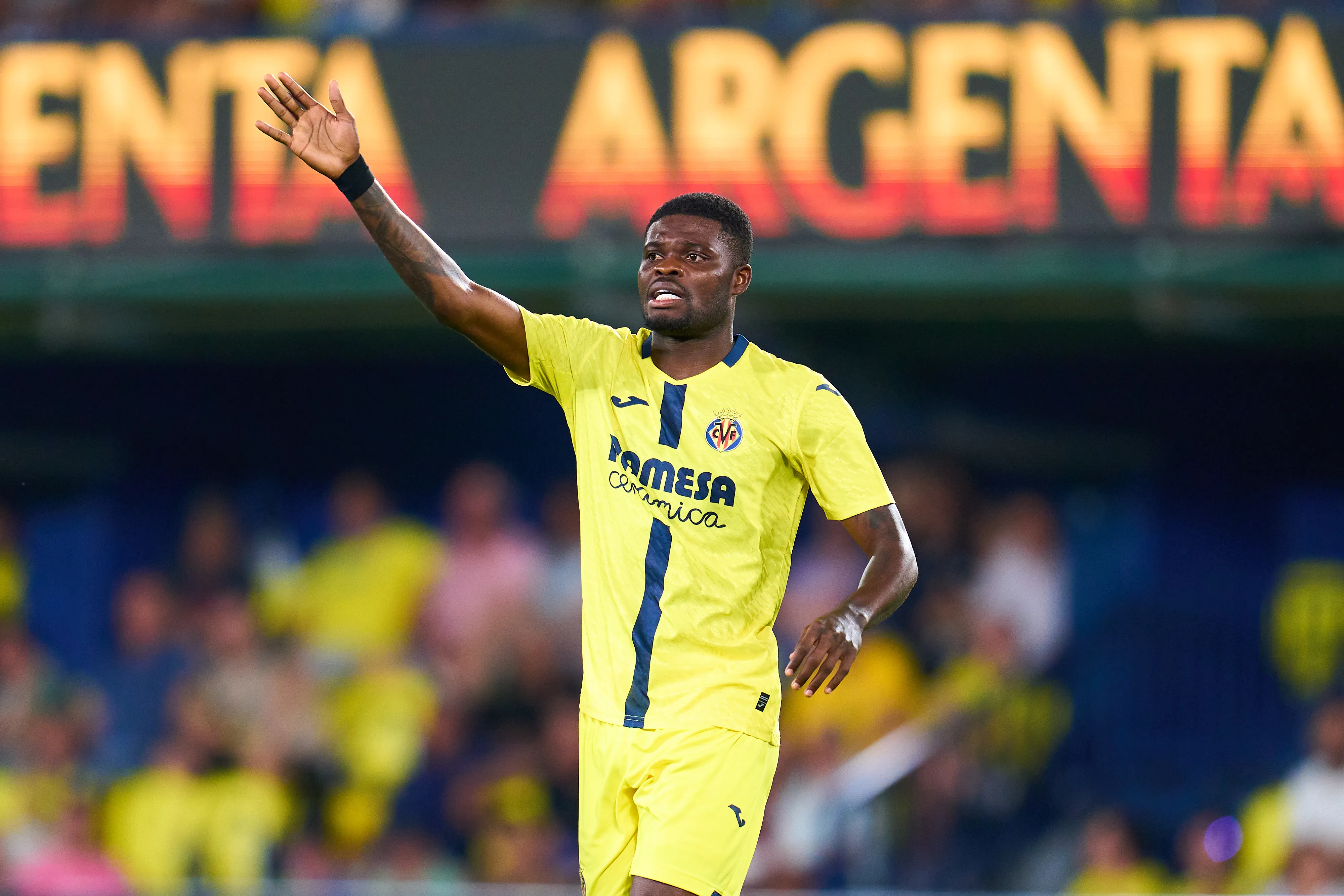 Thomas Partey, mediocampista ghanés de Villarreal. (Getty Images)
