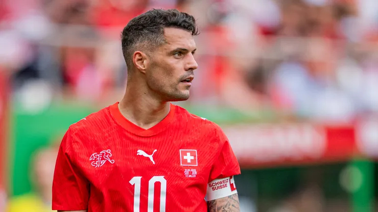 Granit Xhaka, figura y capitán de Suiza.
