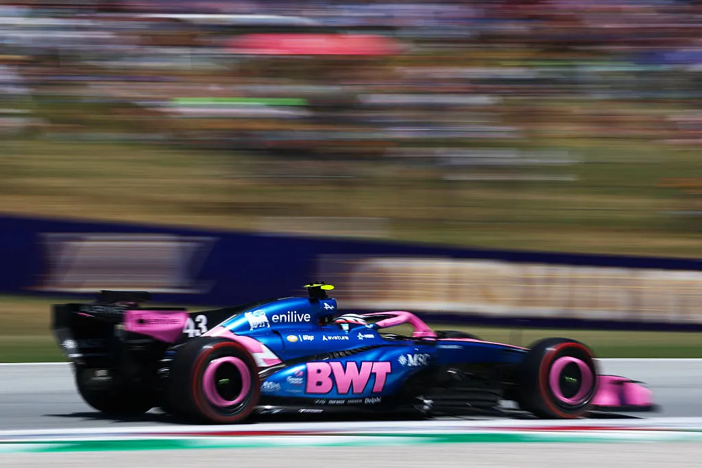 A Alpine le costó todo el fin de semana en Barcelona. (Getty)