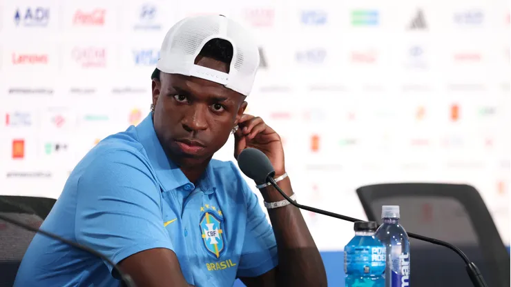 Vinícius Júnior analizó la Copa del Mundo y aseguró que Brasil tiene todo para consagrarse.