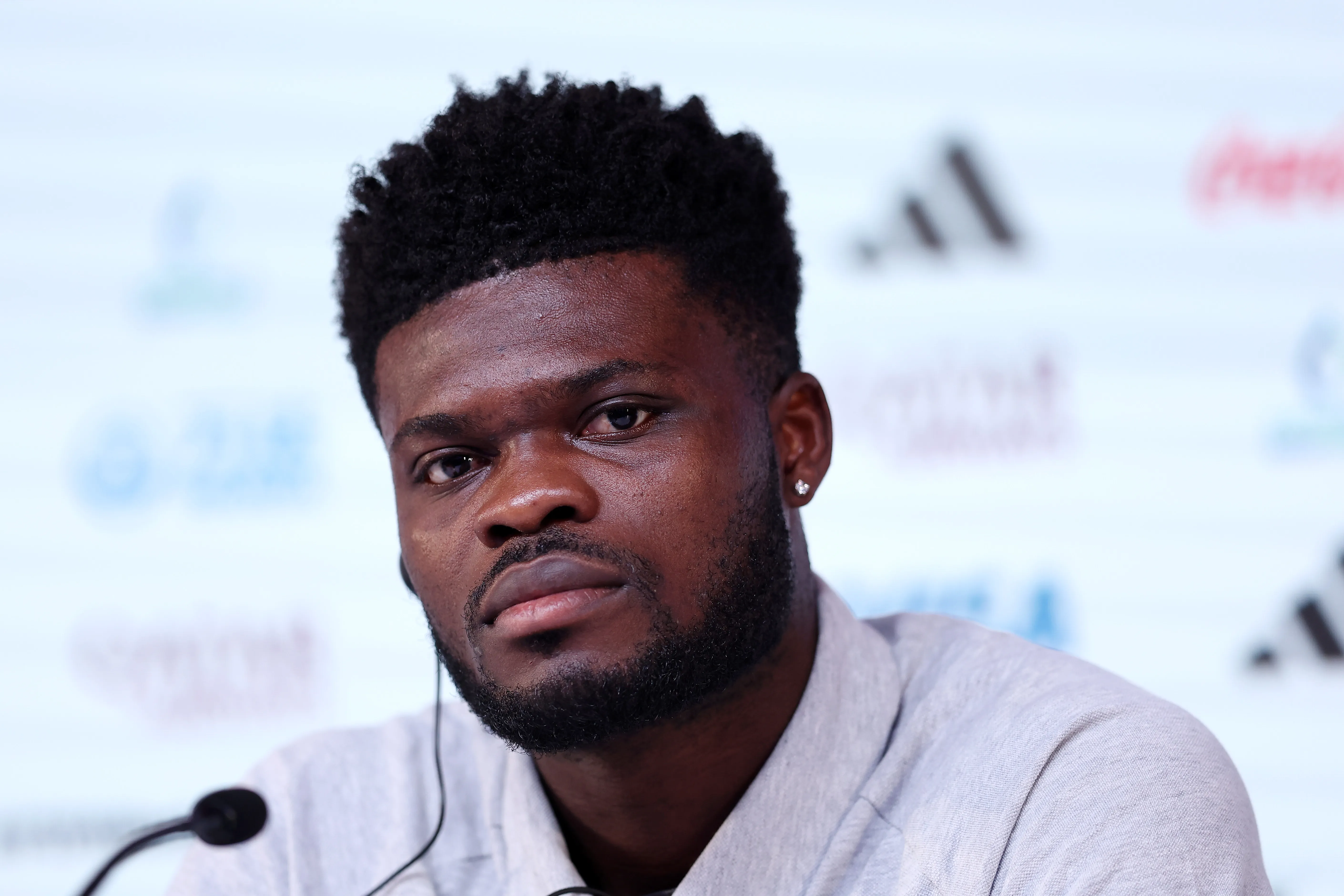 Thomas Partey, mediocampista de la Selección de Ghana. (Getty Images)