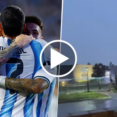 La agitada noche de la Selección Argentina con amenaza de tornado en Kansas City