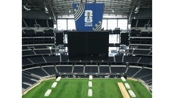 El AT&T Stadium de Dallas, una de las sedes del Mundial.