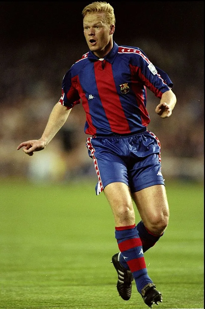 Ronald Koeman en su etapa como jugador del Barcelona, donde lo ganó todo. (Getty)