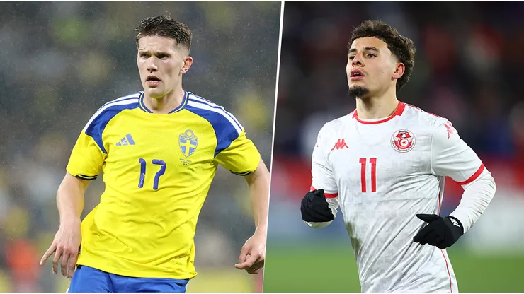 Suecia y Túnez, por la Copa del Mundo 2026.