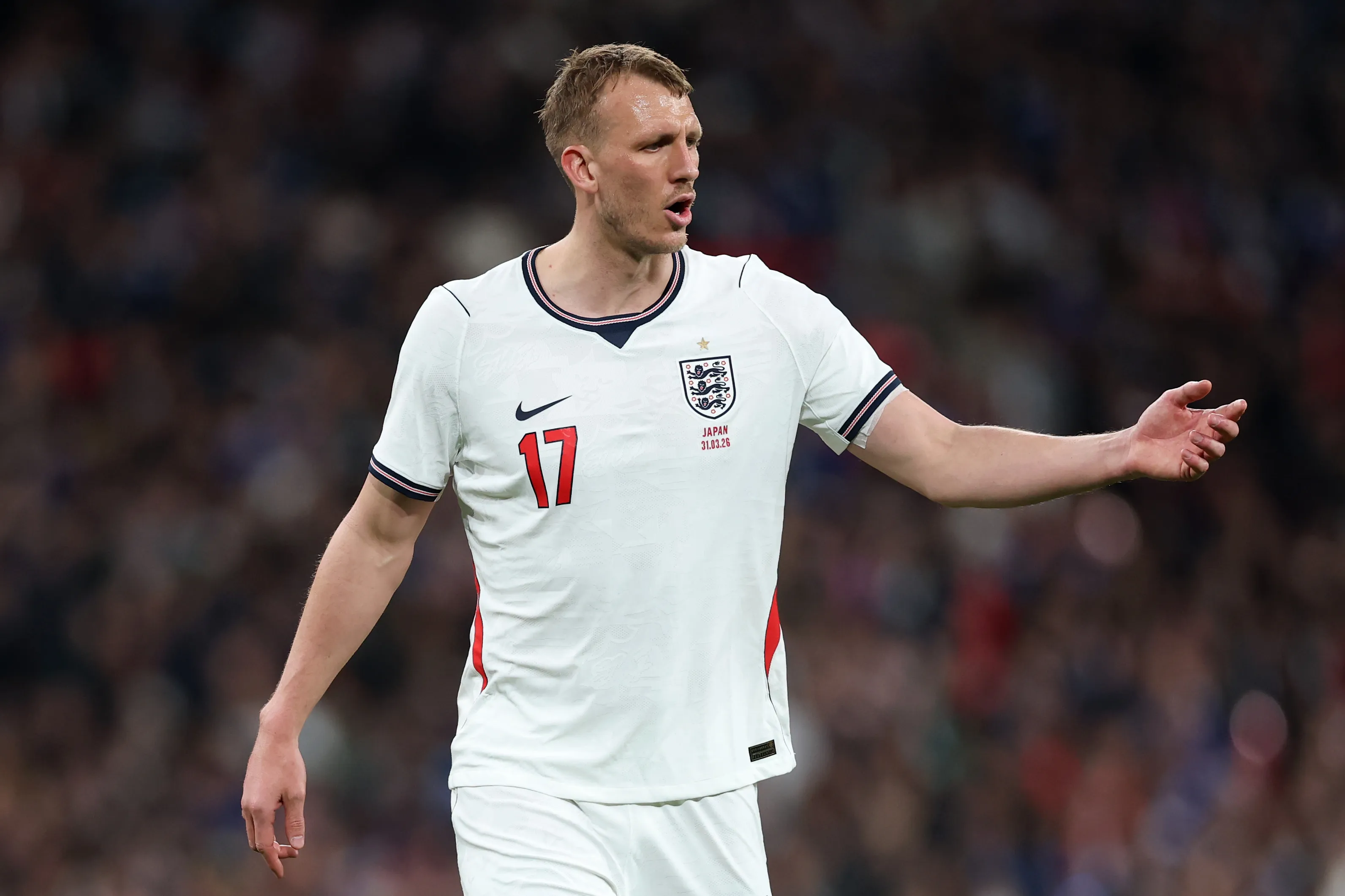 Dan Burn en la Selección de Inglaterra. (Getty Images)
