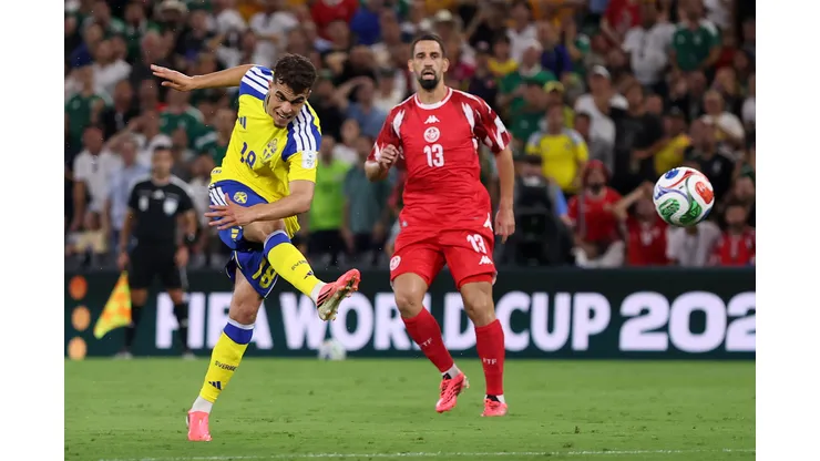 Por qué Yasin Ayari no festejó el gol de Suecia ante Túnez por el Mundial 2026