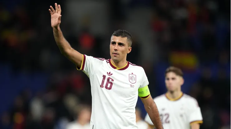 Rodri, capitán de España.