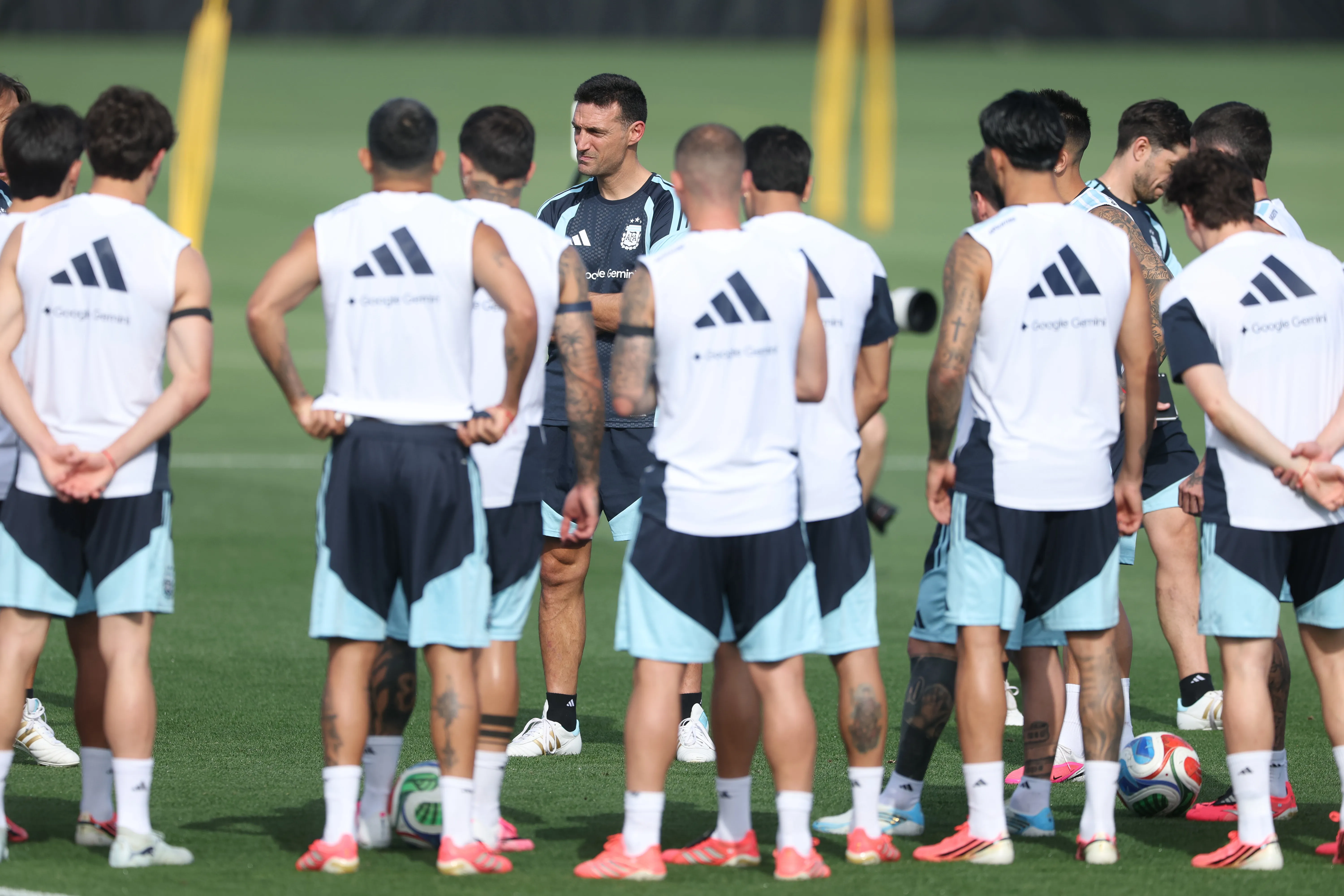 Argentina se entrena en Kansas City. (Foto: Getty)