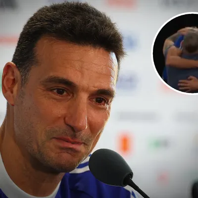 El reencuentro de Scaloni y Palermo en conferencia