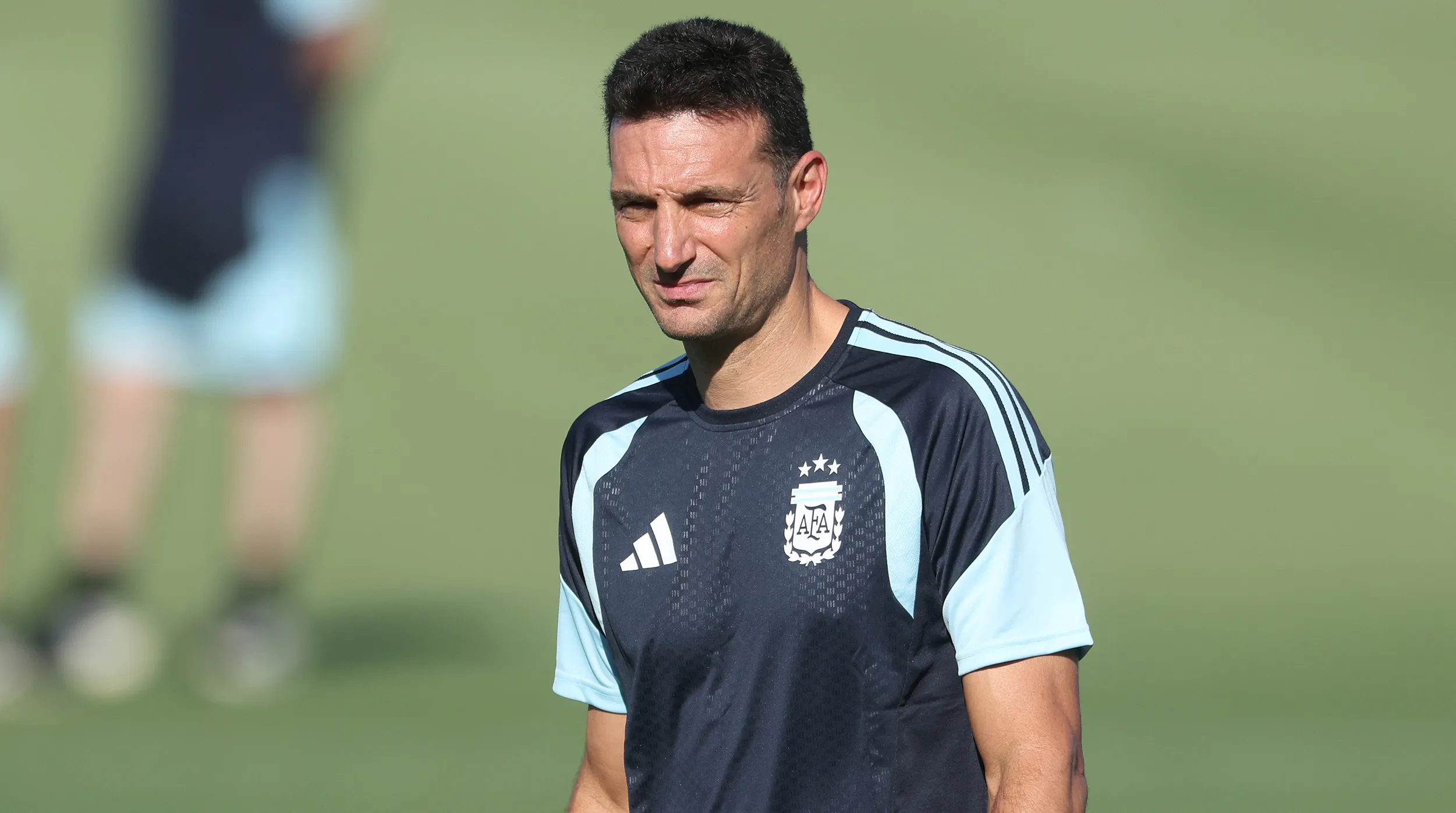 Lionel Scaloni, entrenador de la Selección Argentina. (Getty Images)