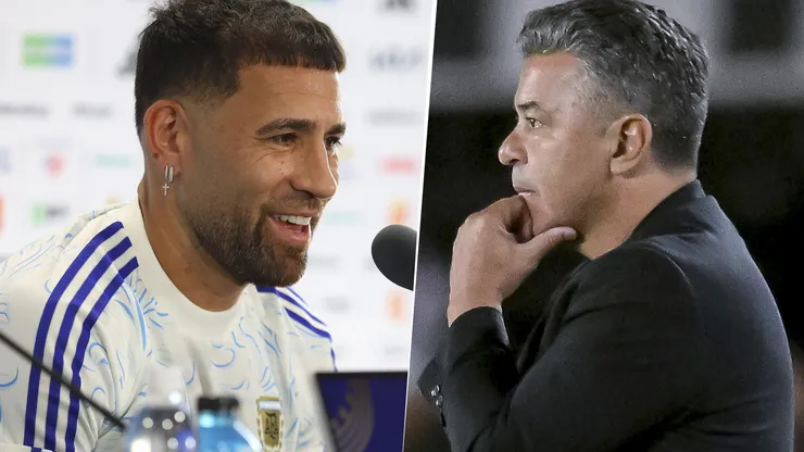 Gallardo, en contra de la posible suplencia de Otamendi: "Sería una sorpresa"