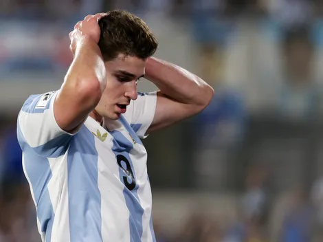 Sin Julián Álvarez, la formación de Argentina para el debut