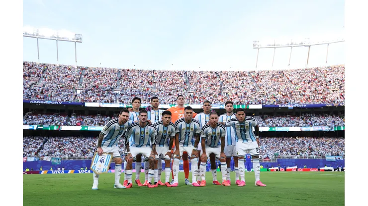 La Selección Argentina enfrentó a Argelia en Kansas City