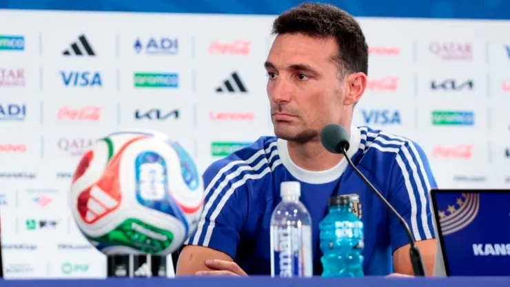 Lionel Scaloni, entrenador de la Selección Argentina.