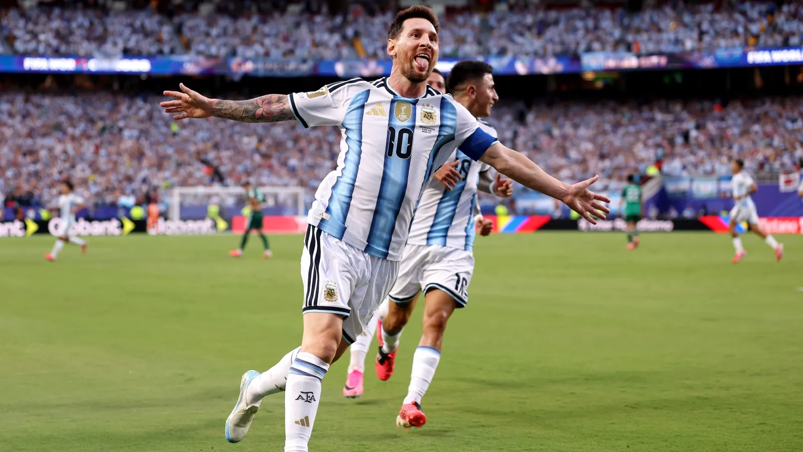 Messi hizo historia ante Argelia: GETTY