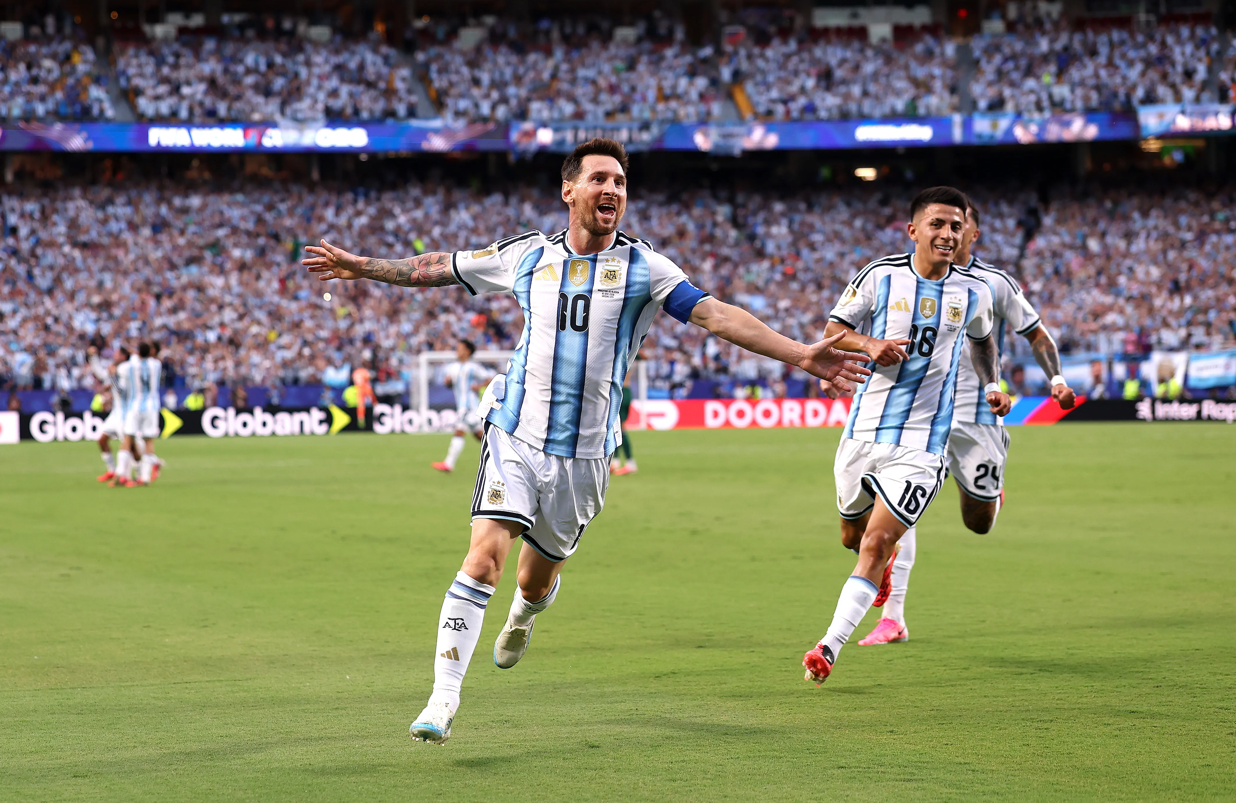 Lionel Messi, este 16 de junio en Kansas City. Getty Images.