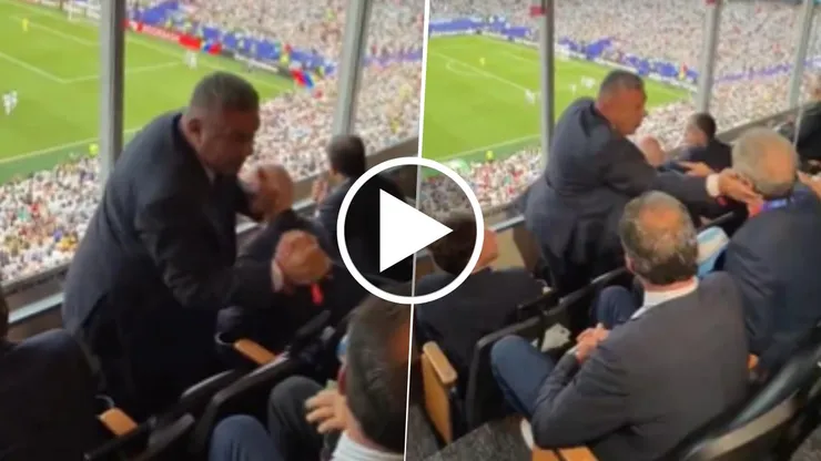Chiqui Tapia le dijo a Oscar Ruggeri, en pleno festejo del primer gol de Lionel Messi vs. Argelia, que tenía que llegar más temprano al palco.