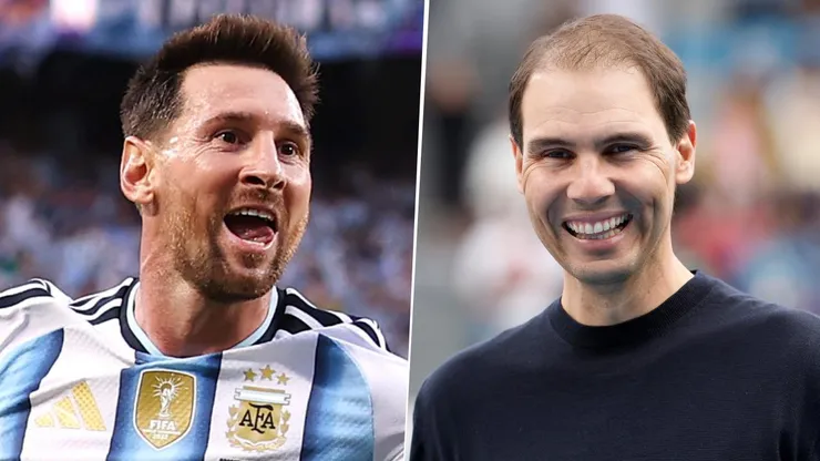 Lionel Messi dijo tras el 3 a 0 sobre Argelia que se siente reflejado en Rafael Nadal.