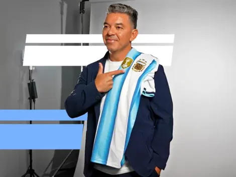 Marcelo Gallardo, tras el hat-trick ante Argelia: "Messi es como el vino"