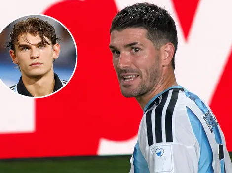 No se vio: el enojo de De Paul con Nico Paz