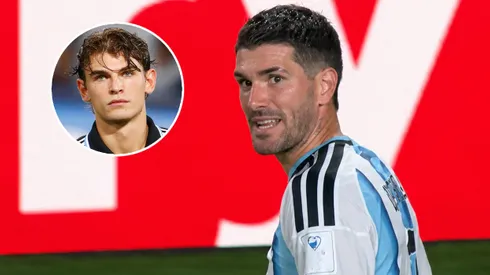 No se vio: el enojo de De Paul con Nico Paz
