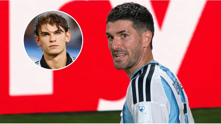 No se vio: el enojo de De Paul con Nico Paz