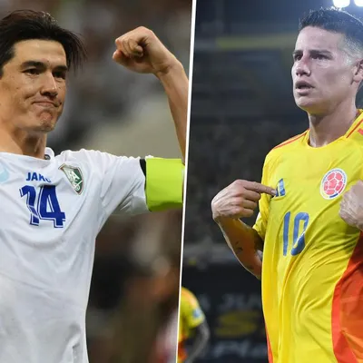 Formaciones de Colombia y Uzbekistán por el Mundial 2026