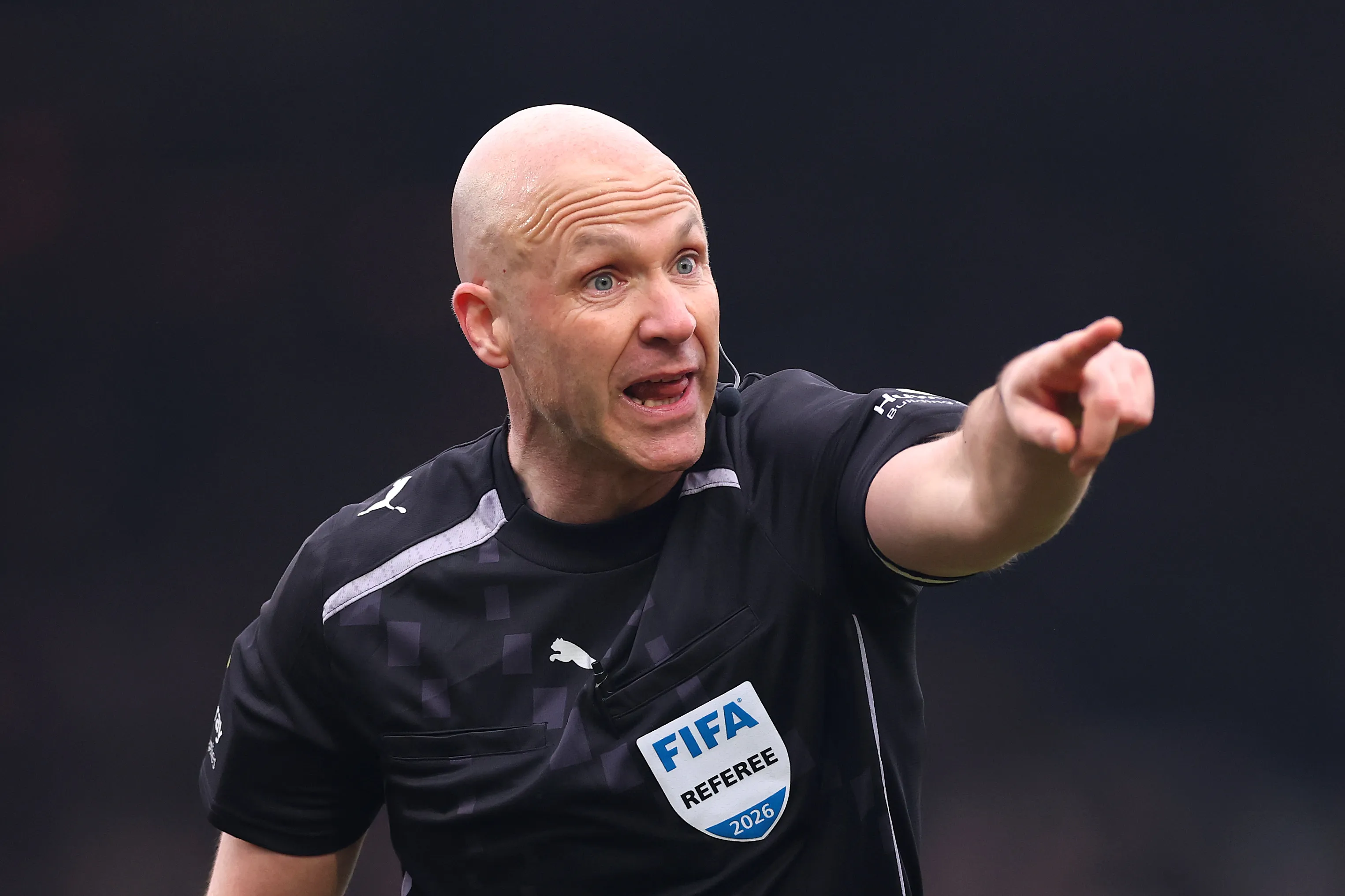 Anthony Taylor, el árbitro de Colombia vs. Uzbekistán. Getty Images.