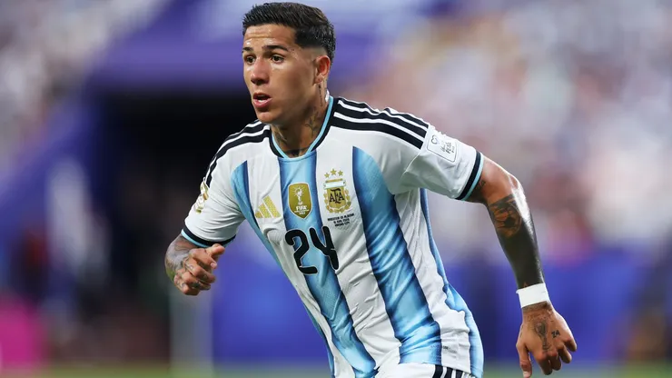 Enzo Fernández, pieza importante de Argentina en el debut