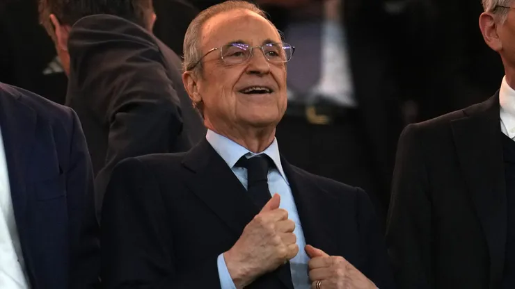 Florentino Pérez, presidente de Real Madrid