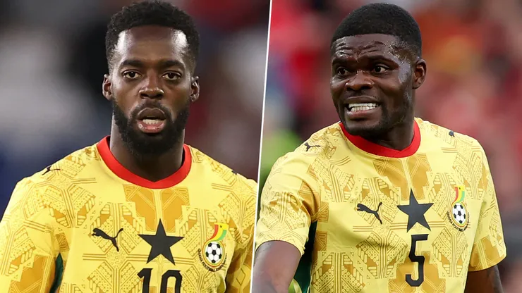 Williams y Partey, referentes de Ghana.