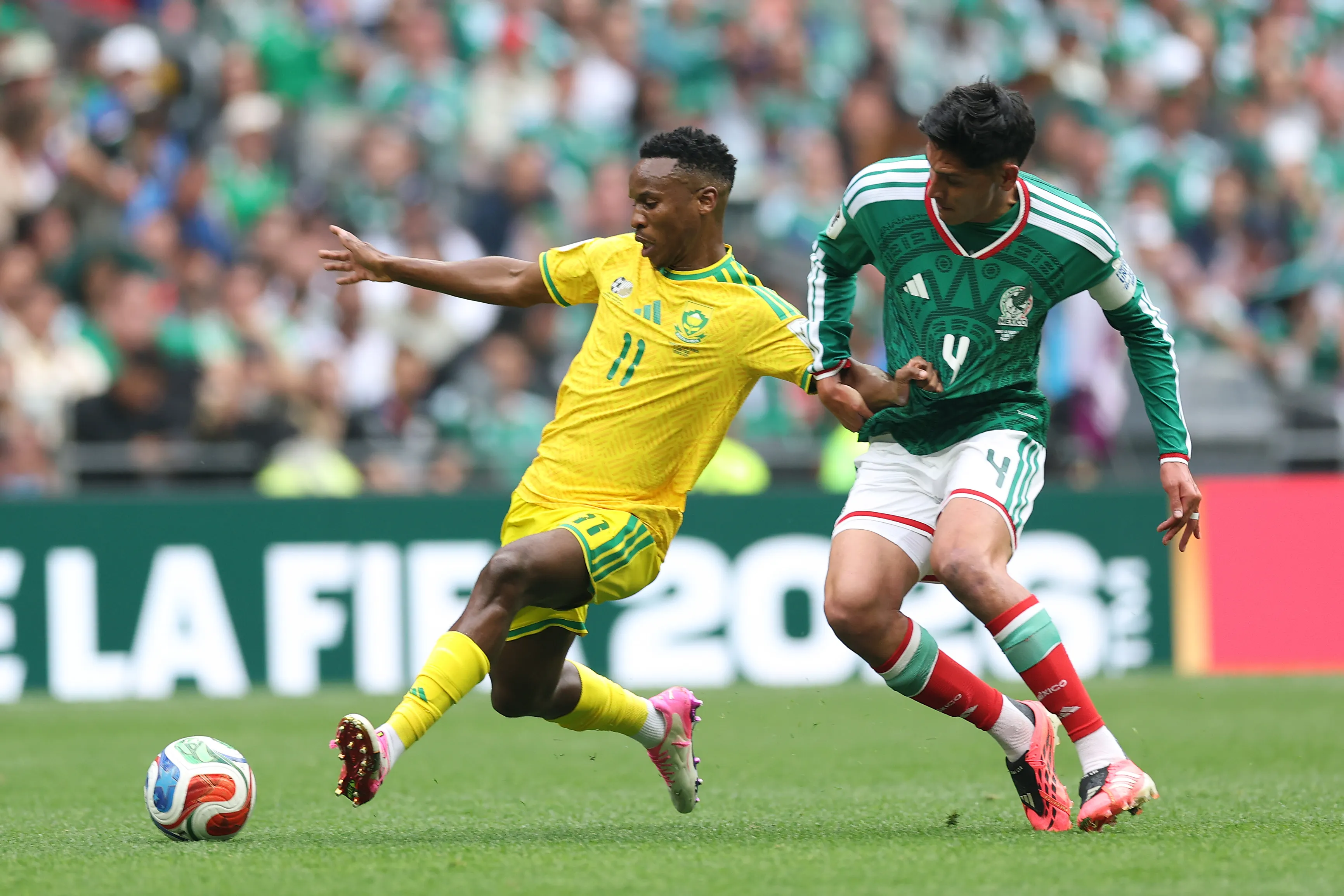 México le ganó a Sudáfrica en el debut. (Carl Recine/Getty Images)