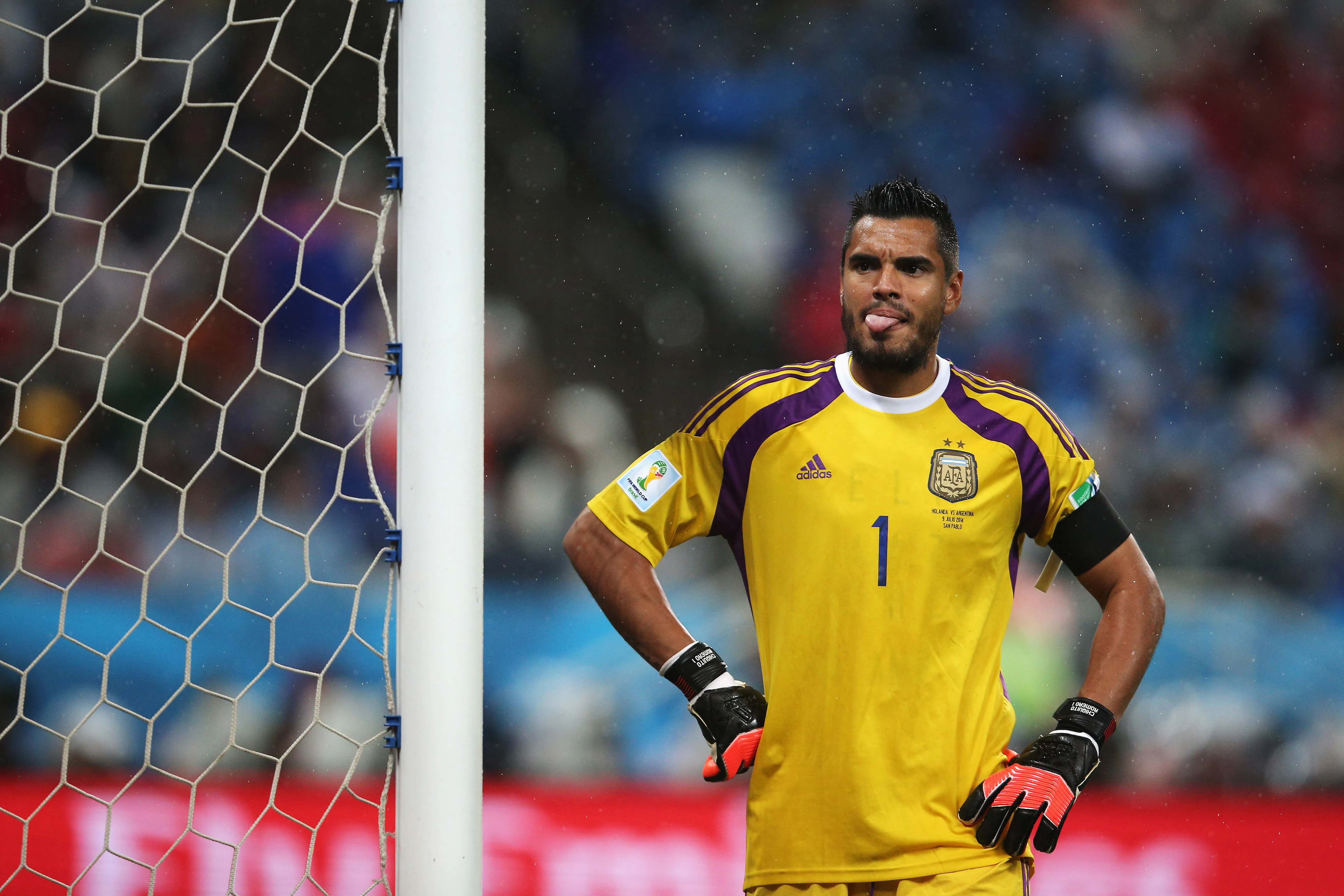 Chiquito Romero en el Mundial 2014. (Foto: Getty).