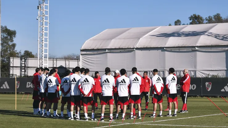 Los jugadores de River regresaron a los entrenamientos.