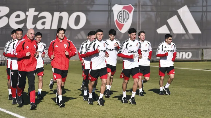 River regresó a los entrenamientos.