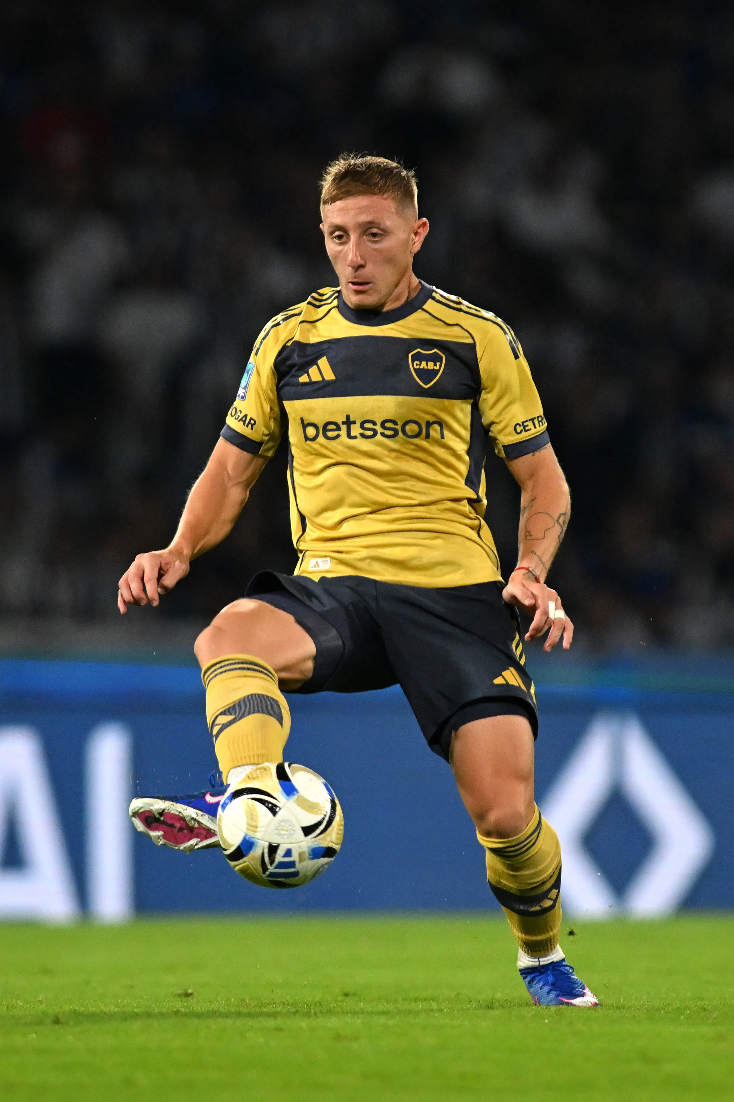 Juan Barinaga, jugador de Boca. (Getty).