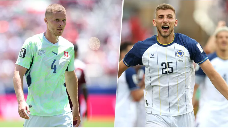 Suiza y Bosnia se enfrentan por el Mundial.