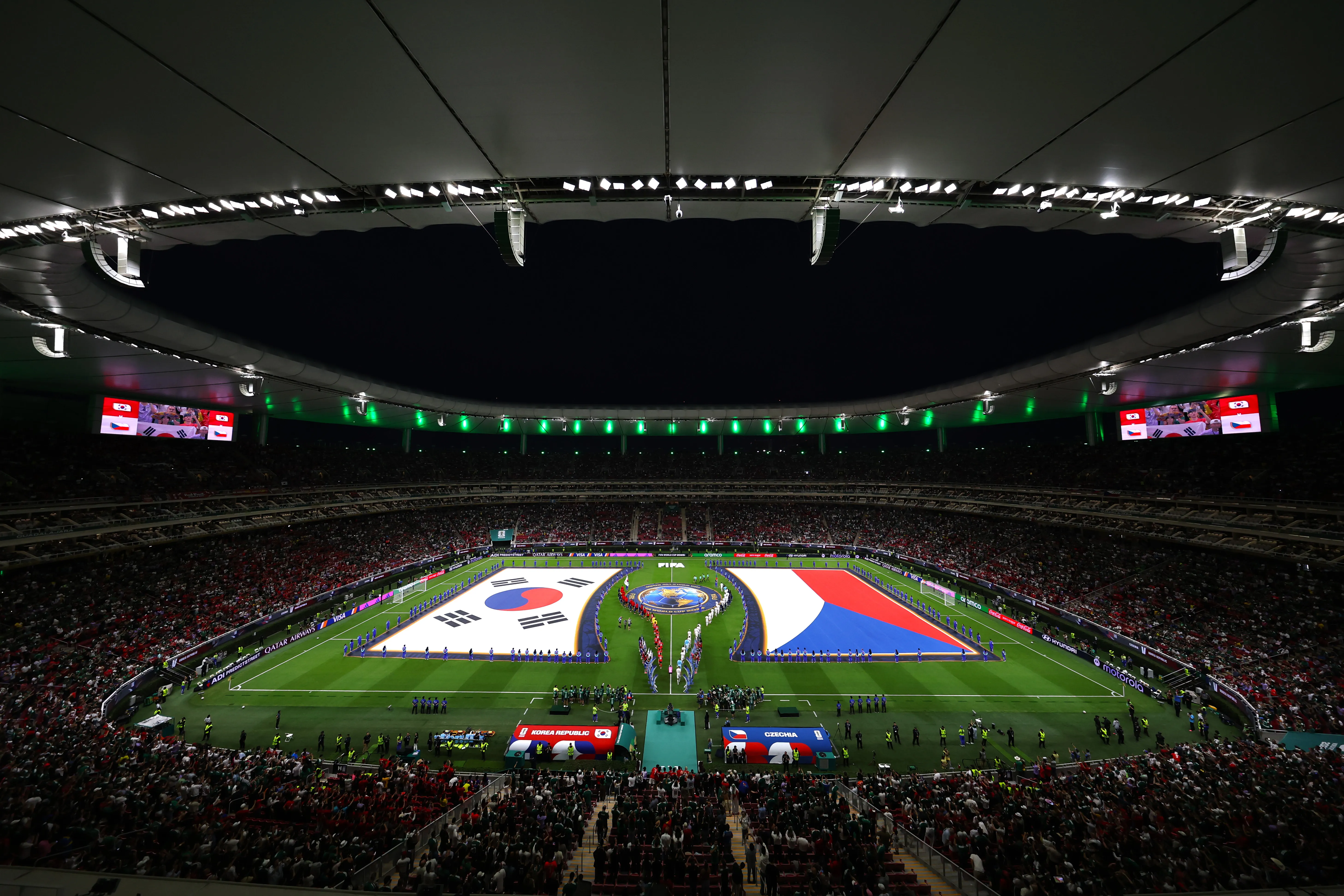 El Estadio Akron en su primera participación en este Mundial (Getty)