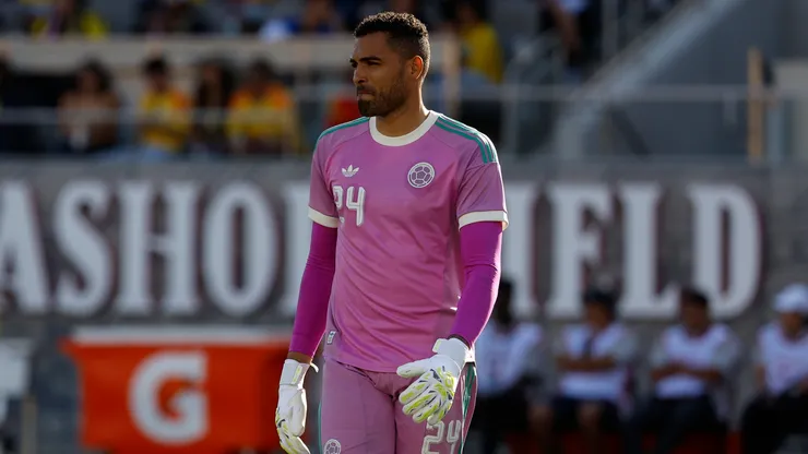 Álvaro Montero en la Selección Colombia.