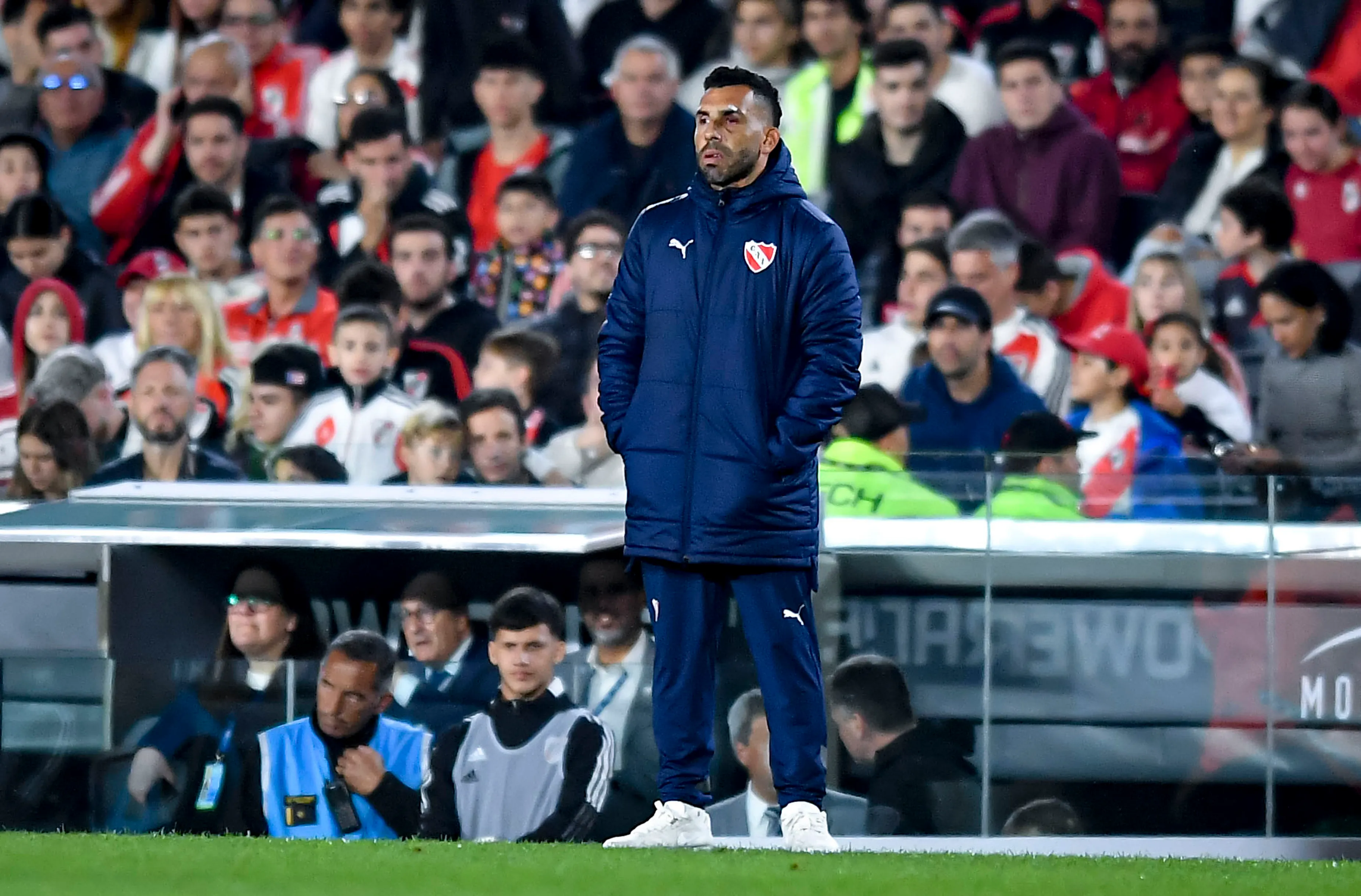 Carlos Tevez, ex DT de Independiente. (Getty Images)