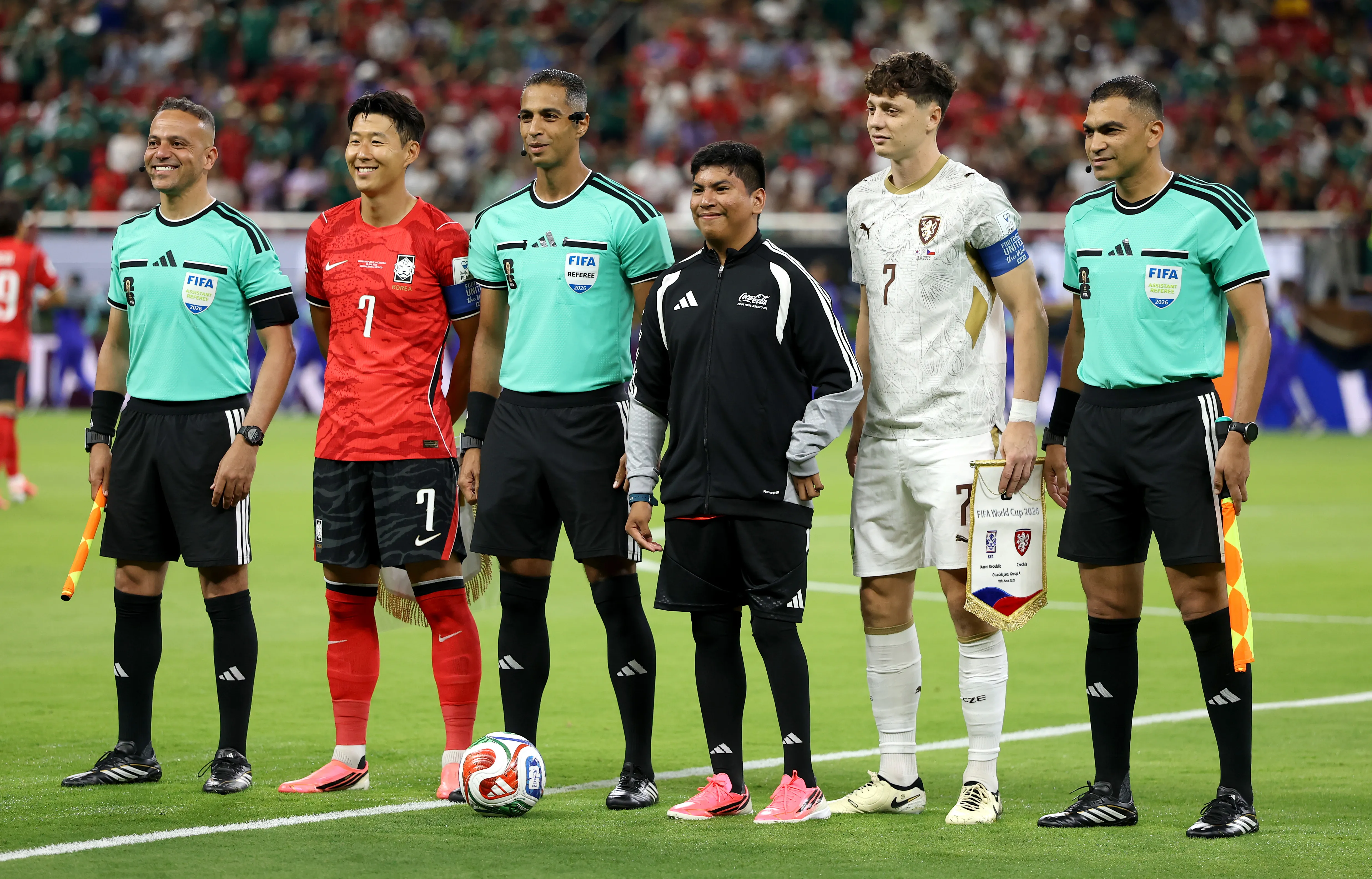 Amin Mohamed, árbitro egipcio en República Checa – Corea del Sur por el Mundial 2026. (Getty Images)