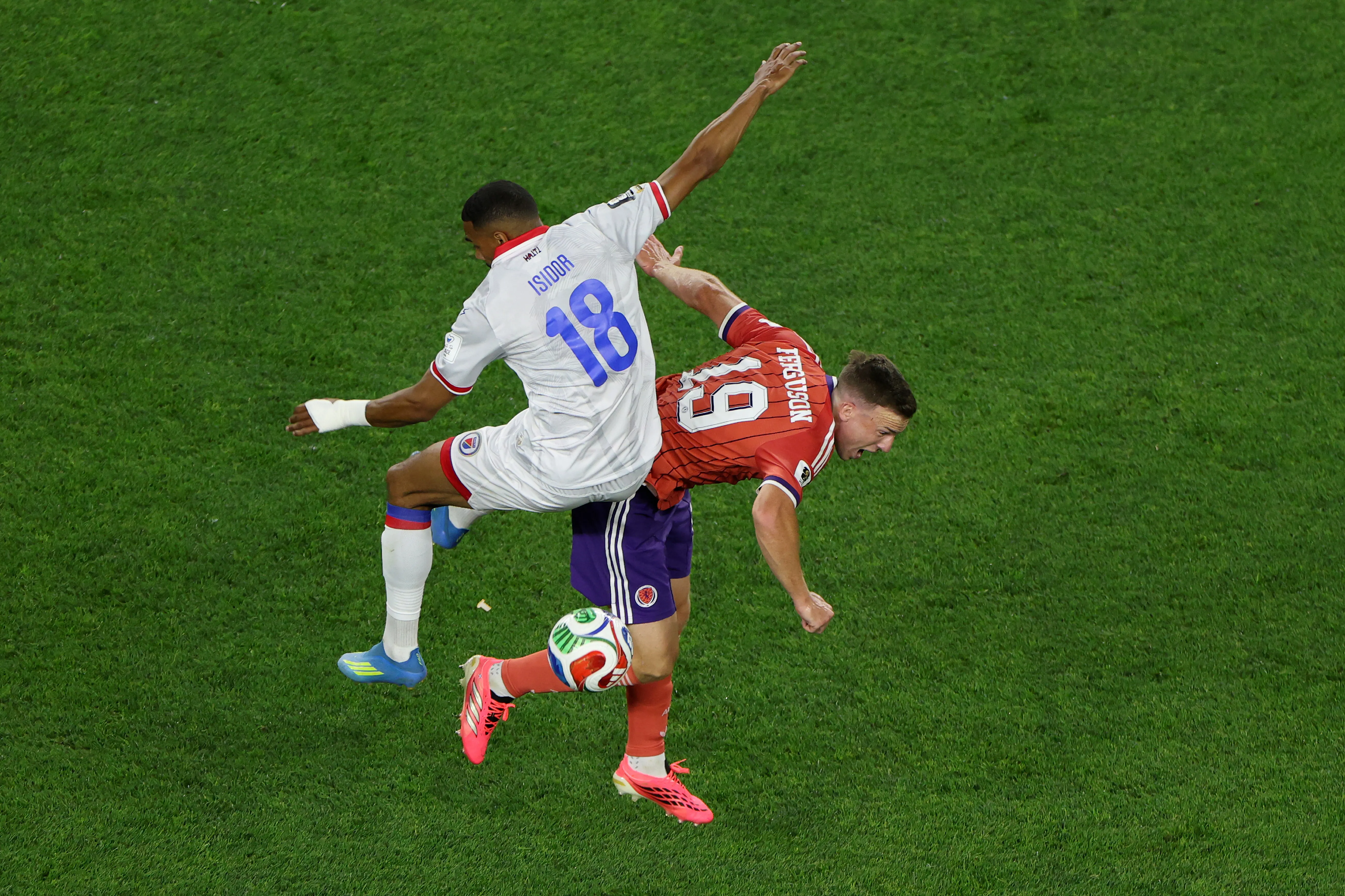 Wilson Isidor, del Sunderland, es el jugador mejor cotizado de Haití: 18 millones de euros.